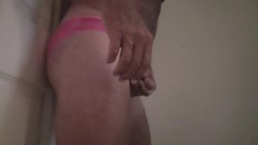 Multiple anal orgasms in my satin panties