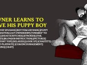 [Audio] Owner Learns to Love his Puppy Boy