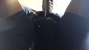 Drying the dog and couldn't hold it