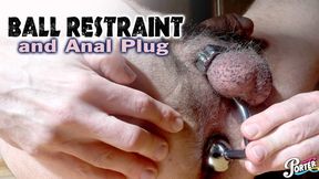 Ball Restraint and Anal Plug