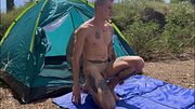 Guys have passionate sex on the beach with a married couple