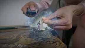 Madalynn Raye Manages Your Microphilia Manually HD- Giantess, Shrinking Fetish, Size Comparison, Foot Fetish, Shoe Dangling, Mouth Fetish