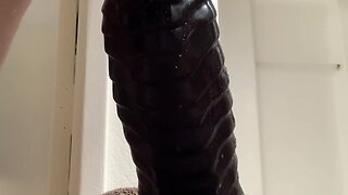 Rubberholefun self-pleasure anal fisting and stretching