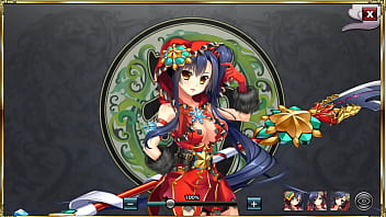 GIF 真恋姫夢想 天下統一伝 関羽(聖夜)