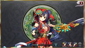 GIF 真恋姫夢想 天下統一伝 関羽(聖夜)