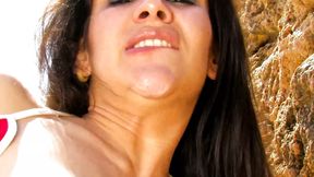 Fantastic fuck in the rocks!