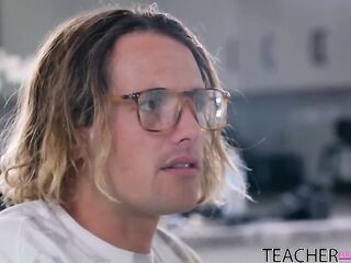 Busty milf is secretly having casual sex with her son's majority valuable friend, ''cuz she likes his jock