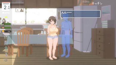 Wash your stepdaughter's large and firm breasts HentaiGame | The Summer