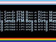 Daddy Sends Slutty FTM a Dirty Talking Voicemail [M4FTM][M4TM][M4M][TRANS FRIENDLY]