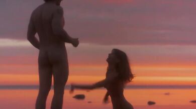 Cinematic nature passion real couple’s juicy romantic lovemaking