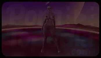 Curvy Liara T'Soni's Sultry Solo Dance Tease
