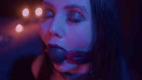 kinky male piss on tits his girl s and fucks in ass her, and she gets facial.