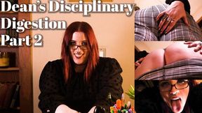 Dean's Disciplinary Digestion PT2