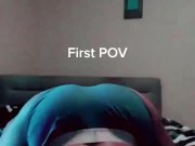 Wet thick ass bussy shaking
