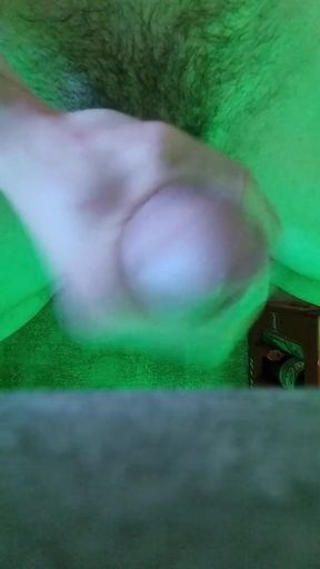 Cumming Under the Desk