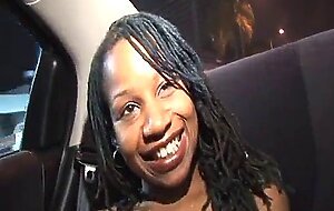 Hot coloured woman in violet hyphy gets her mouth full of cum after cock riding