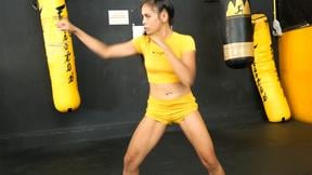”Muay Thai MILF sex with white BF after hardcore training”