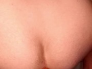 First Bottle Anal in my well stretched Ass