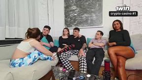 What began as a game night with buddies turned into an amateur fuck-fest - the hottest XXX porn!