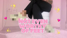 Not Even Worthy of Feet - Foot Ignore Censored Beta Safe