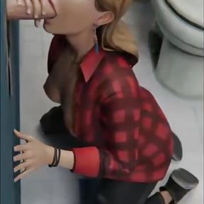 Life Is Strange Glory Hole Blowjob