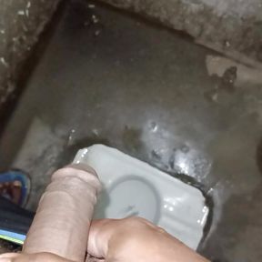 Indian Desi boy masturbation in Bathroom