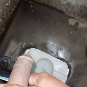 Indian Desi boy masturbation in Bathroom