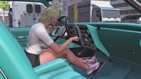 Oldsmobile Tornado Template - Anna in Running Sneakers 1080p
