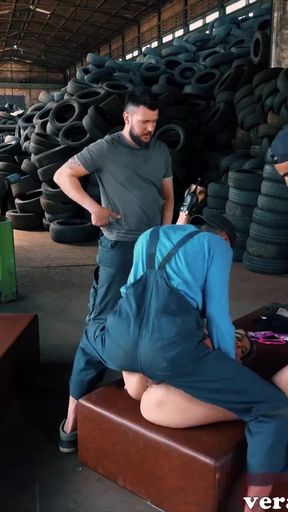 Key moment from &quot;German curvy amateur milf gets amateur gangbang&quot;