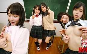 Continuous Nipple Orgasm Lesbians ~ the *** Long Nipples and Stretched Nipples by Mai Imai and Reia Hoshino