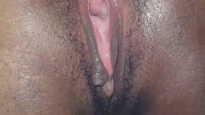 Big Ebony Booty Gets Creamed with Cum!