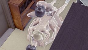 Marie Rose&#039;s Wild Encounter: Rule34 3D Hentai Animation - Standing Missionary Double Penetration, Cowgirl, and Doggystyle