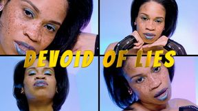 Devoid Of Lies- Ebony Femdom Goddess Rosie Reed Mesmerize Slave Training Conditioning- standard definition