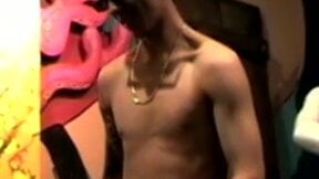 twink in glasses fucks blowup doll in solo wanking