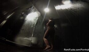 Romi Rain's Steamy Shower Session: A Solo Adventure!