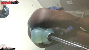 *premium* asspussy cowboy angle 6of7 - my hole is destroyed balls deep on this huge dildo - ass monkey - starring dj buttpussy