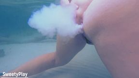 Deep sea creampie anal&#x1F44C; enema ffm big hole