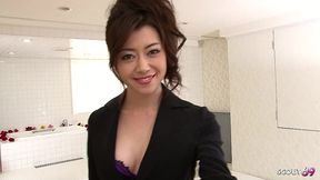 japanese masseuse give intense pov blowjob and get cum in mouth in bathtube at uncensored jav