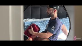 Caught my husband fucking the babysitter in our bed