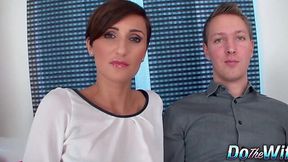 Slutty Hotwife Gabrielle Gucci Drains BBC Jizz While Cuck Watches