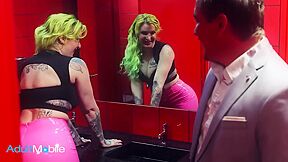 Big-tit Tattooed Babe Squirts Before An Anal Pounding And A Dripping Creampie