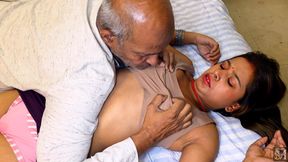 Indian Asian Desi sasur Bahu Hardcore Licking Fucking Jamal style Video