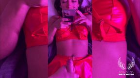 My Red Latex ****: I Made Him Clean His Own Mess 😈