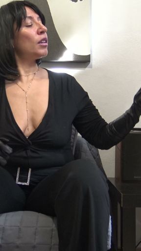 kinky stepmother drinks her stepsons cum every morning   Clip 1