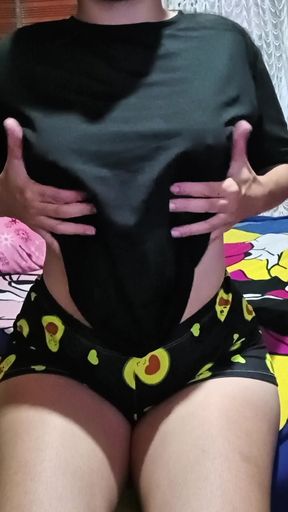 My wife is so hot masturbating in front of a camera