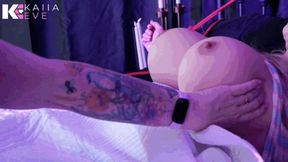 Magic Milk Tubes Massively Inflate Goddess Tits & Belly