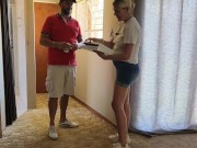 Cuckold i dared my wife to fuck the random pizza guy
