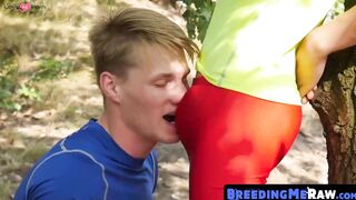 Outdoor Raw Sex Romp with Hunks Jackon Filmer & Brad Kavlo
