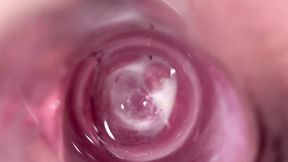 Friend&#039;s wife show what is deep inside her tight creamy vagina