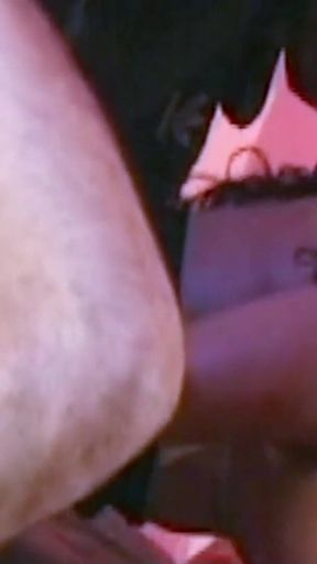 Latin Shemale Ginger in Stockings Gets a Hard Anal Fuck